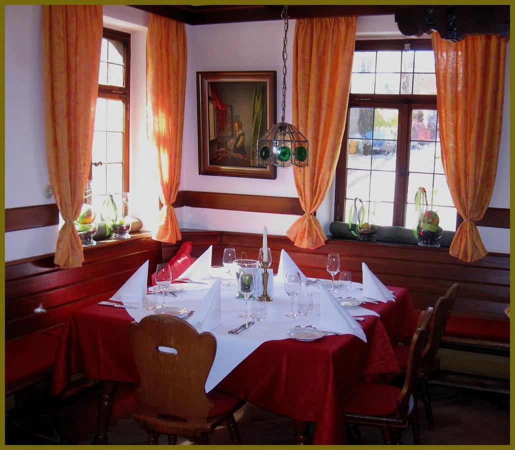 Goldner Engel, Restaurant - Hotel - Metzgerei Laudenbach  Eksteriør billede