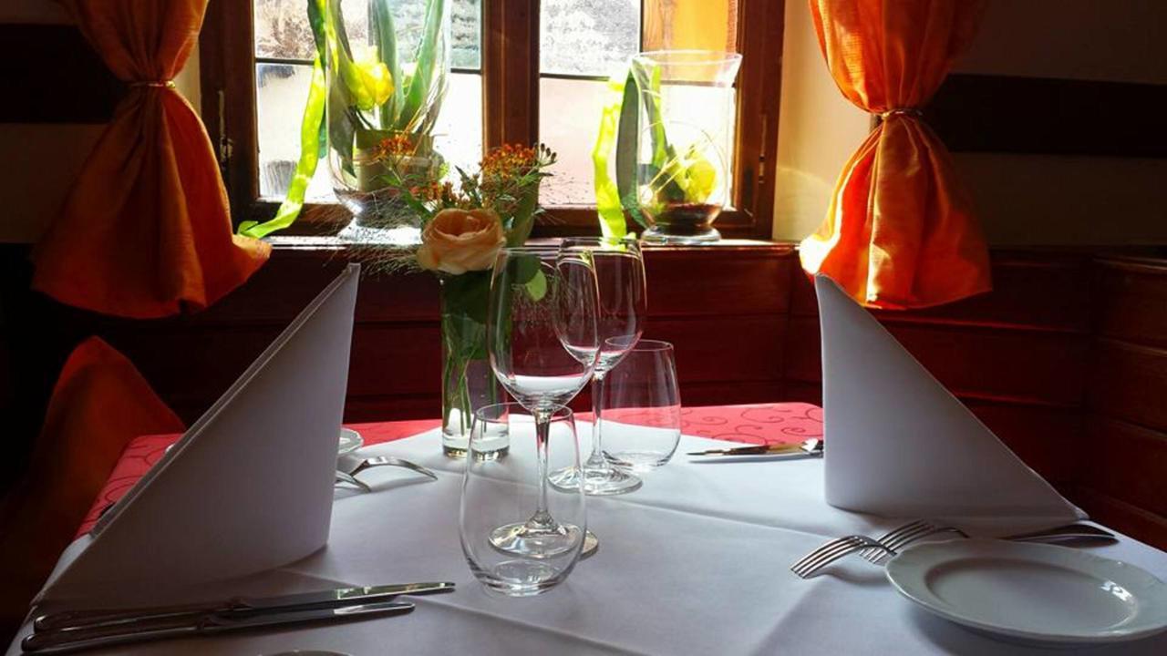 Goldner Engel, Restaurant - Hotel - Metzgerei Laudenbach  Eksteriør billede